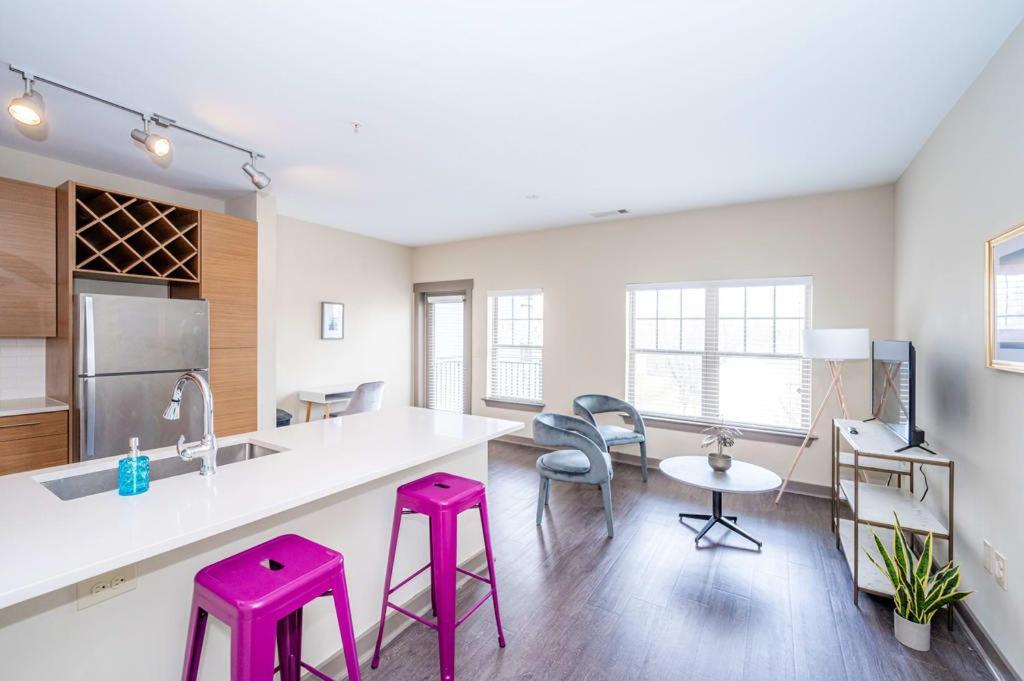 Appartement Urban 1Br In Uptown Area With Gym And Balcony à Charlotte Extérieur photo