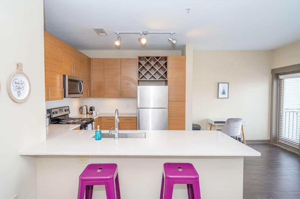 Appartement Urban 1Br In Uptown Area With Gym And Balcony à Charlotte Extérieur photo